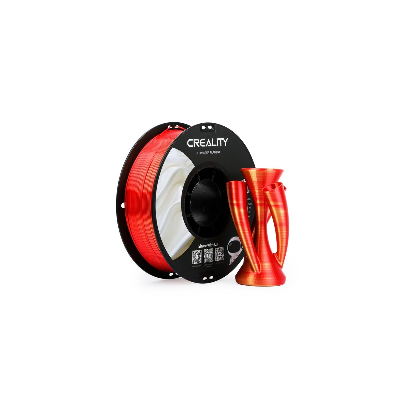 CR-Silk PLA Filament Gold Rot, 3D-Filament — Buy in Cyprus with Fast Delivery