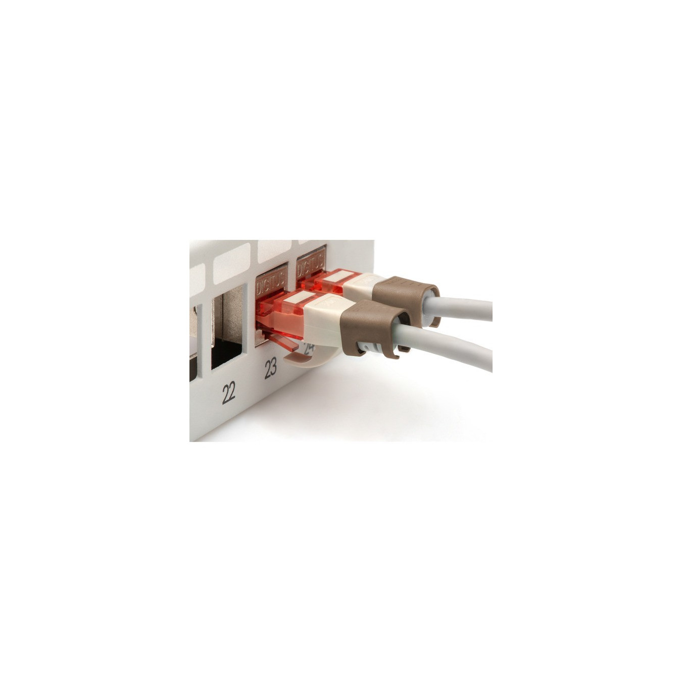 Color clips for patch cables, cable clip — Buy in Cyprus with Fast Delivery