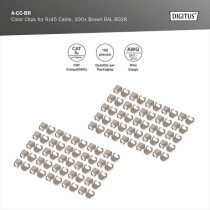 Color clips for patch cables, cable clip — Buy in Cyprus with Fast Delivery