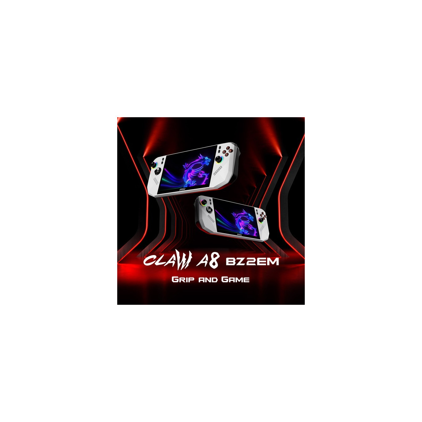 Claw A8 BZ2EM-036 Polar Tempest, game console — Buy in Cyprus with Fast Delivery