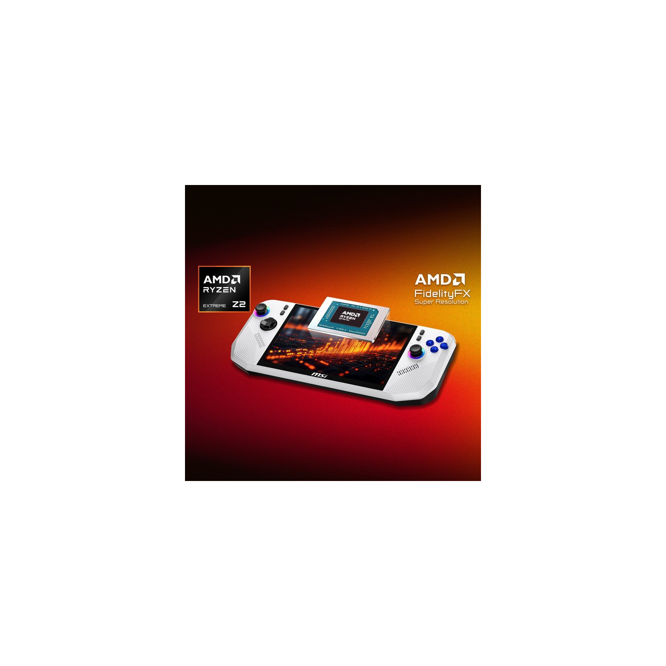 Claw A8 BZ2EM-036 Polar Tempest, game console — Buy in Cyprus with Fast Delivery