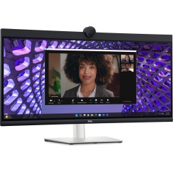 Dell P3424WEB 34" UWQHD Curved IPS Monitor w/ Webcam - 3440x1440 60Hz (Boxed) — Buy in Cyprus with Fast Delivery