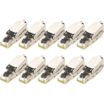 CAT.6a field plug STP dust cap kink protection, 10 pieces — Buy in Cyprus with Fast Delivery