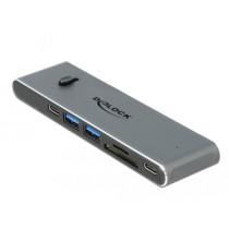 Dual USB Type-C mit HDMI USB 3.2 SD PD 3.0, Dockingstation — Buy in Cyprus with Fast Delivery