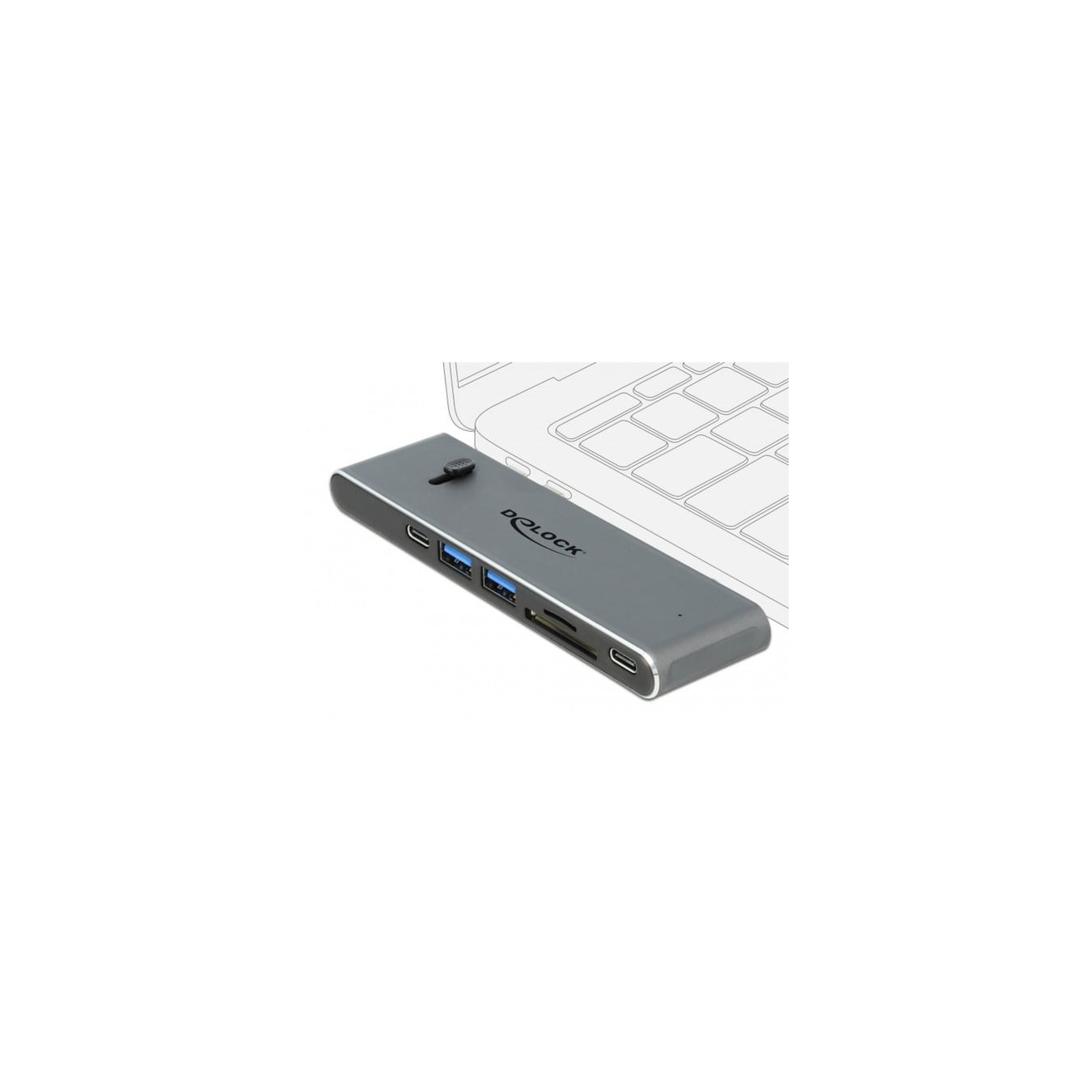 Dual USB Type-C mit HDMI USB 3.2 SD PD 3.0, Dockingstation — Buy in Cyprus with Fast Delivery