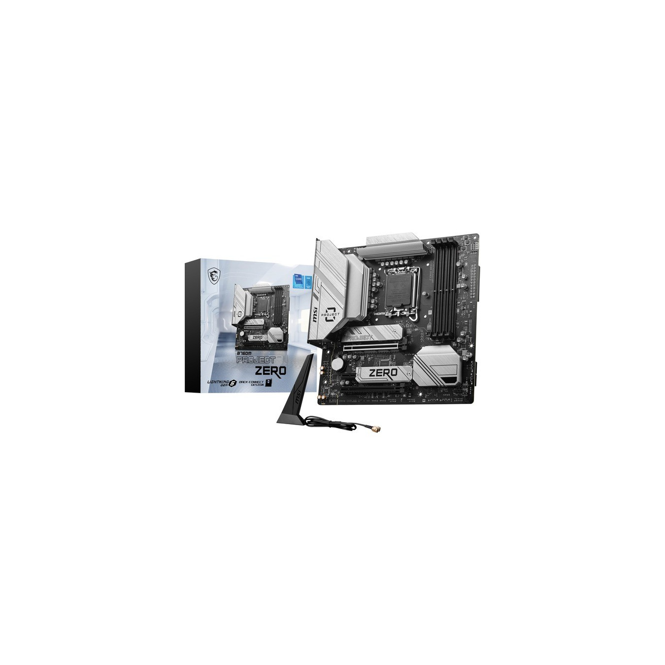 B760M PROJECT ZERO, Mainboard — Buy in Cyprus with Fast Delivery