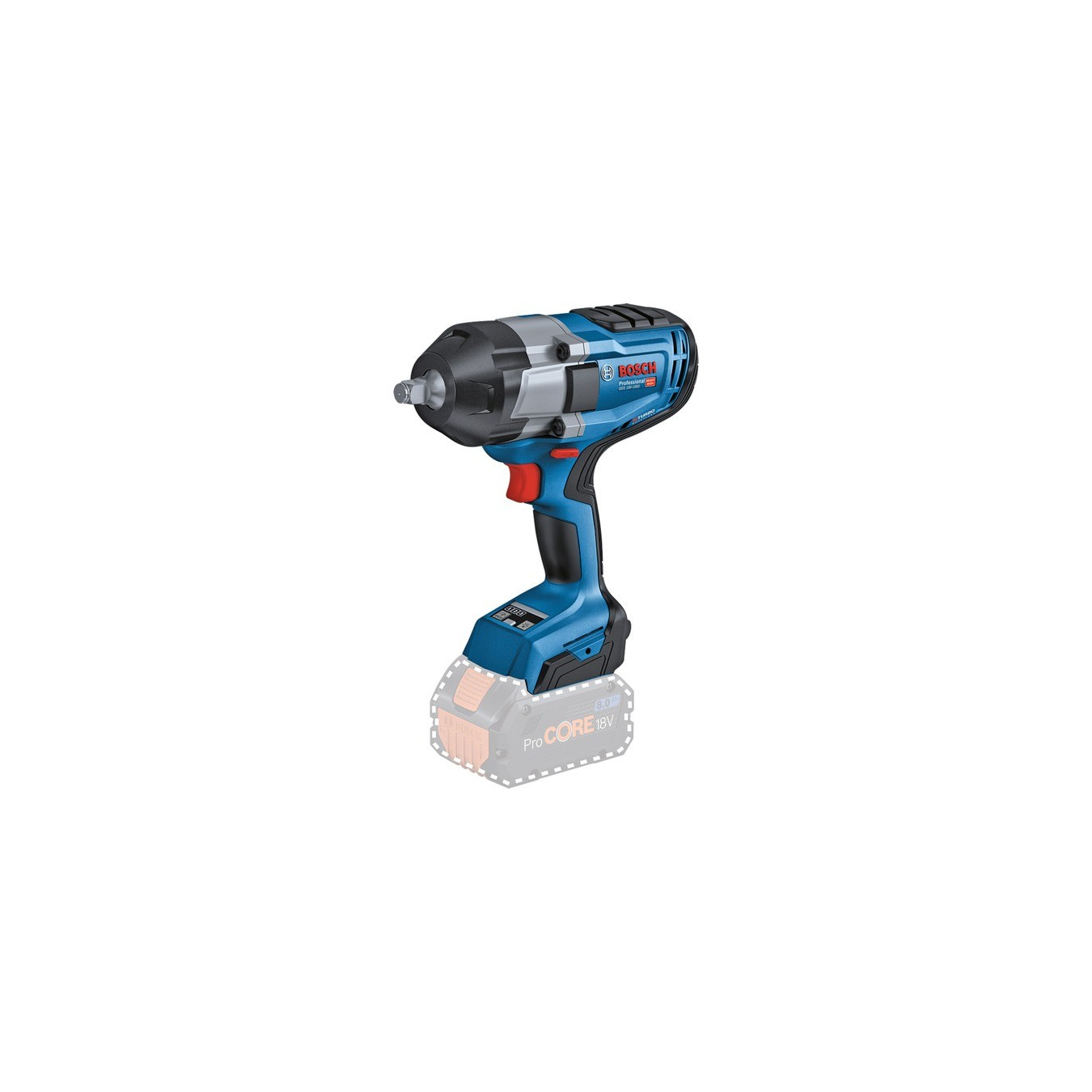 PRO cordless impact wrench BITURBO GDS 18V-1000 Professional, 18Volt — Buy in Cyprus with Fast Delivery