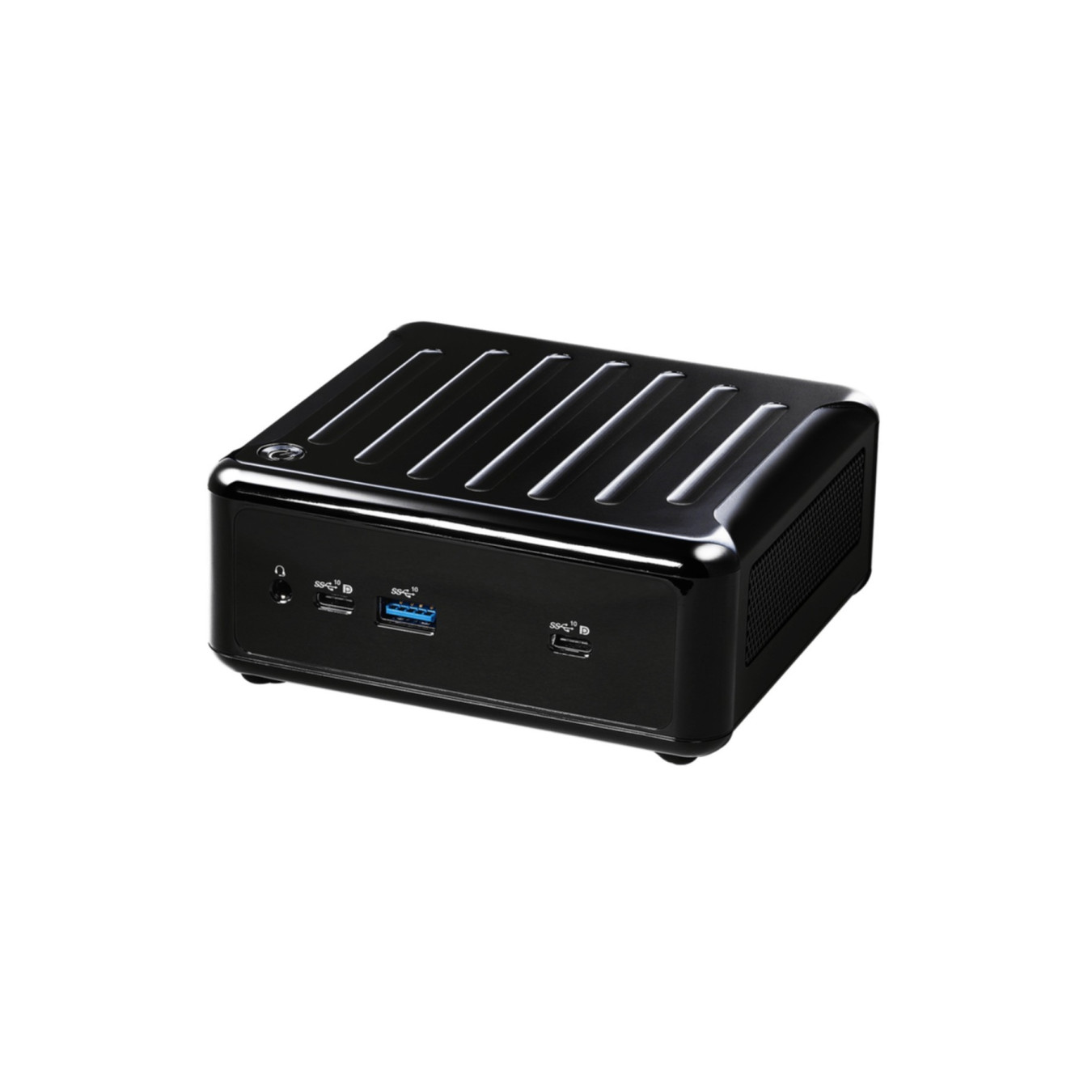 ASRock 4X4 BOX - 5600U - Black Barebone Mini PC, AMD Ryzen 5 5600U 2.3–4.2GHz, up to 64GB DDR4, M.2 & SATA, HDMI+DP