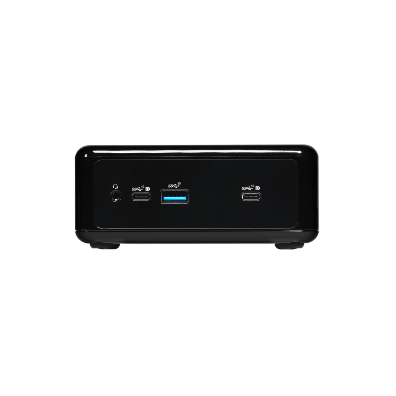 ASRock 4X4 BOX - 5600U - Black Barebone Mini PC, AMD Ryzen 5 5600U 2.3–4.2GHz, up to 64GB DDR4, M.2 & SATA, HDMI+DP