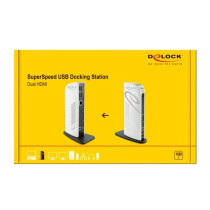 USB Dockingstation Dual HDMI Full-HD USB 3.2 LAN Audio — Buy in Cyprus with Fast Delivery