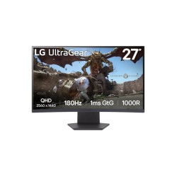 Buy LG UltraGear 27GS60QX-B - 27" QHD (2560x1440), 180Hz, 1000R Curved, HDR10, F... in Cyprus, Nicosia, Limassol, Larnaka, Pafos