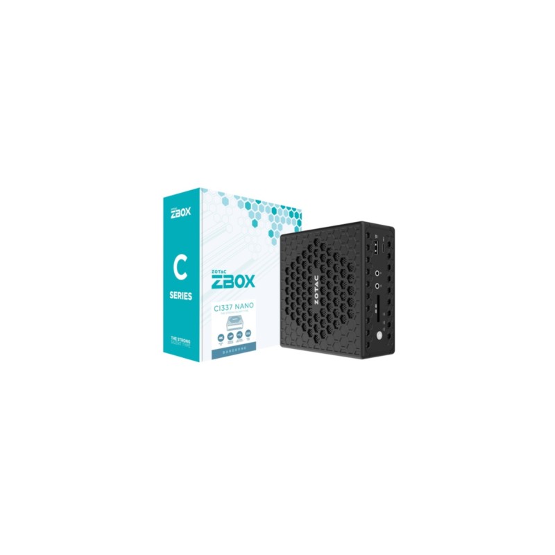 Buy ZOTAC ZBOX CI337 Nano - Barebone - Intel N-Series, Passive-Cooled, Black Min... in Cyprus, Nicosia, Limassol, Larnaka, Pafos