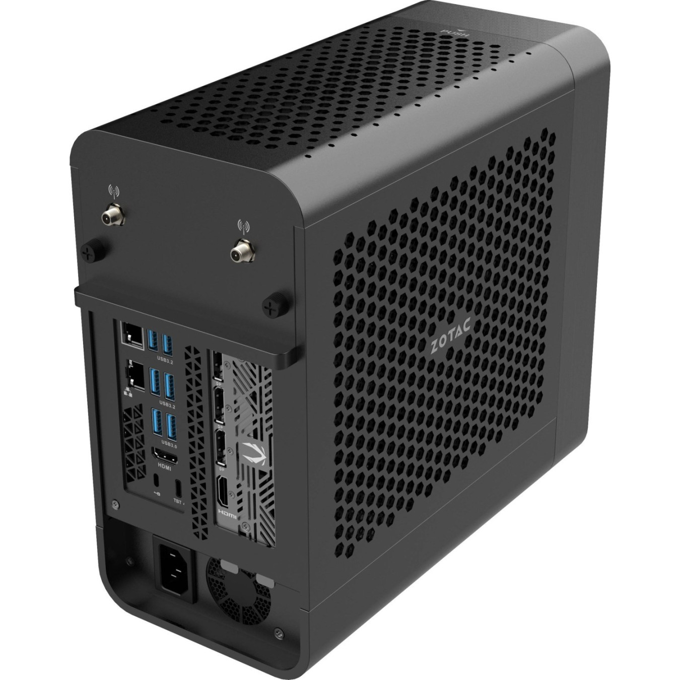 ZOTAC ZBOX MAGNUS EU275070C - Barebone Mini-PC - Compact Air-Cooled Chassis for Custom RAM/Storage