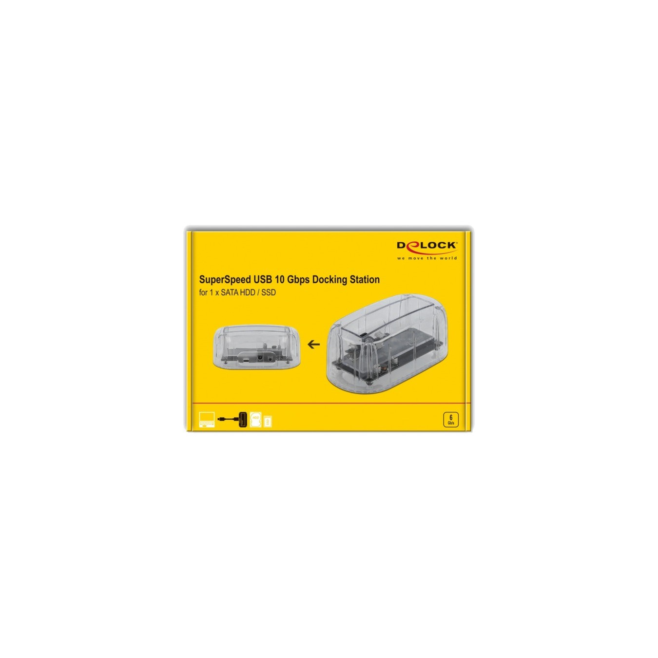 USB Type-C docking station for 1 x SATA HDD SSD — Buy in Cyprus with Fast Delivery