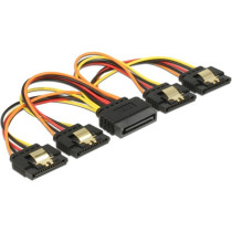 Cable SATA 15Pin male to 4x SATA 15Pin female — Buy in Cyprus with Fast Delivery