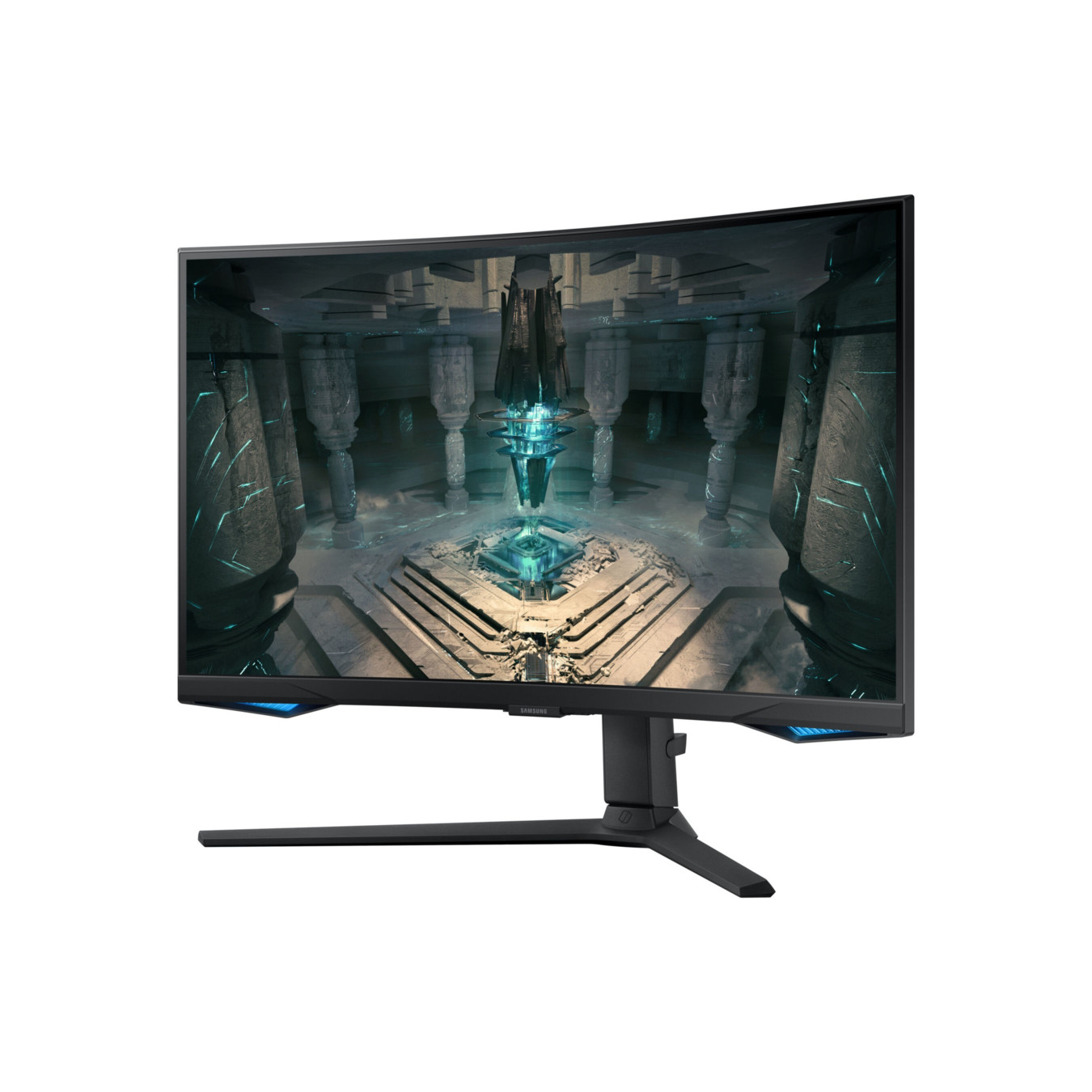 Samsung S27BG650EU - 27" Curved QHD Gaming Monitor - 2560x1440, 240Hz, 1ms, DisplayHDR600, HDMI 2.1 x2, DP1.4, RGB Stand, Black