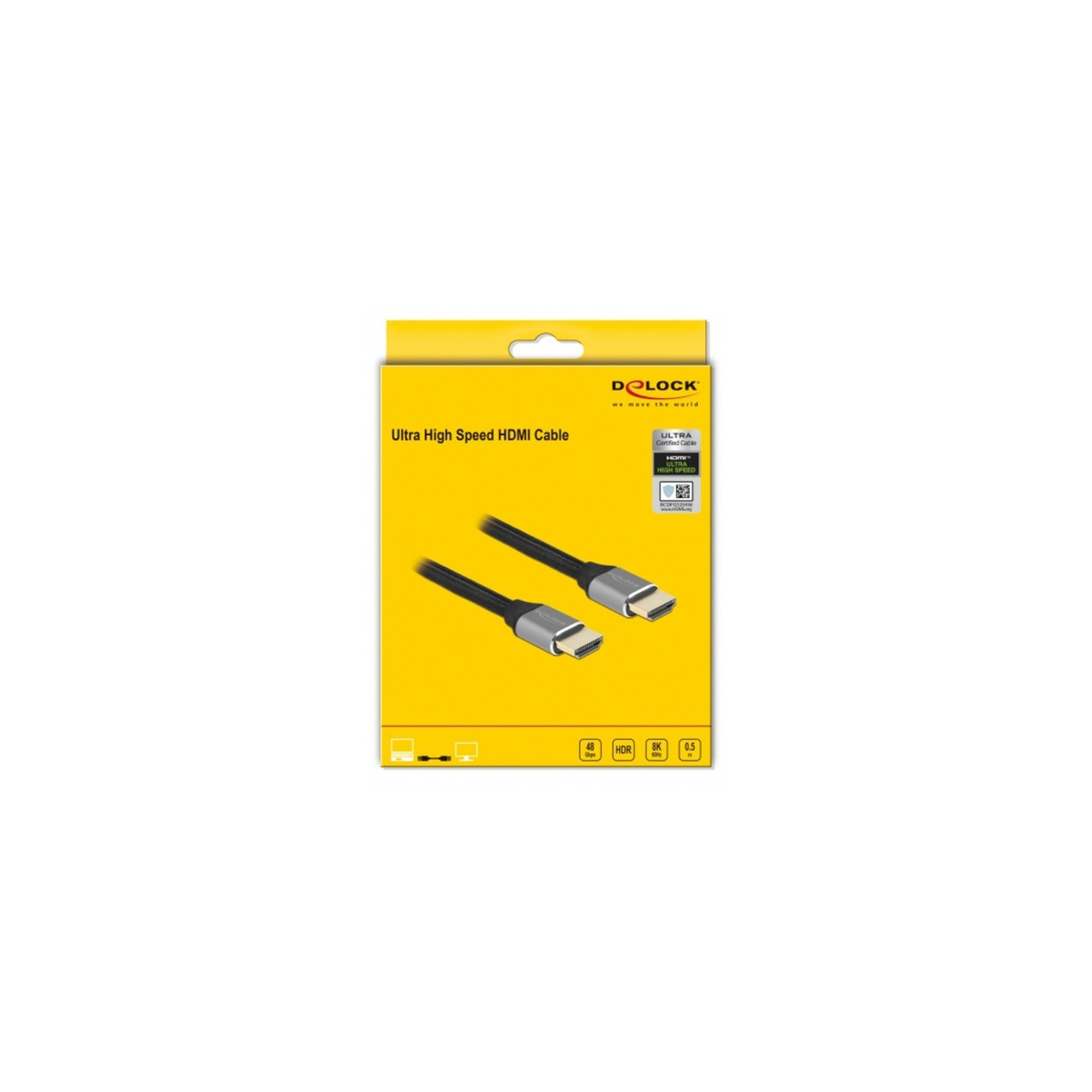 Ultra High Speed HDMI-Kabel 48 Gbps 8K 60Hz — Buy in Cyprus with Fast Delivery