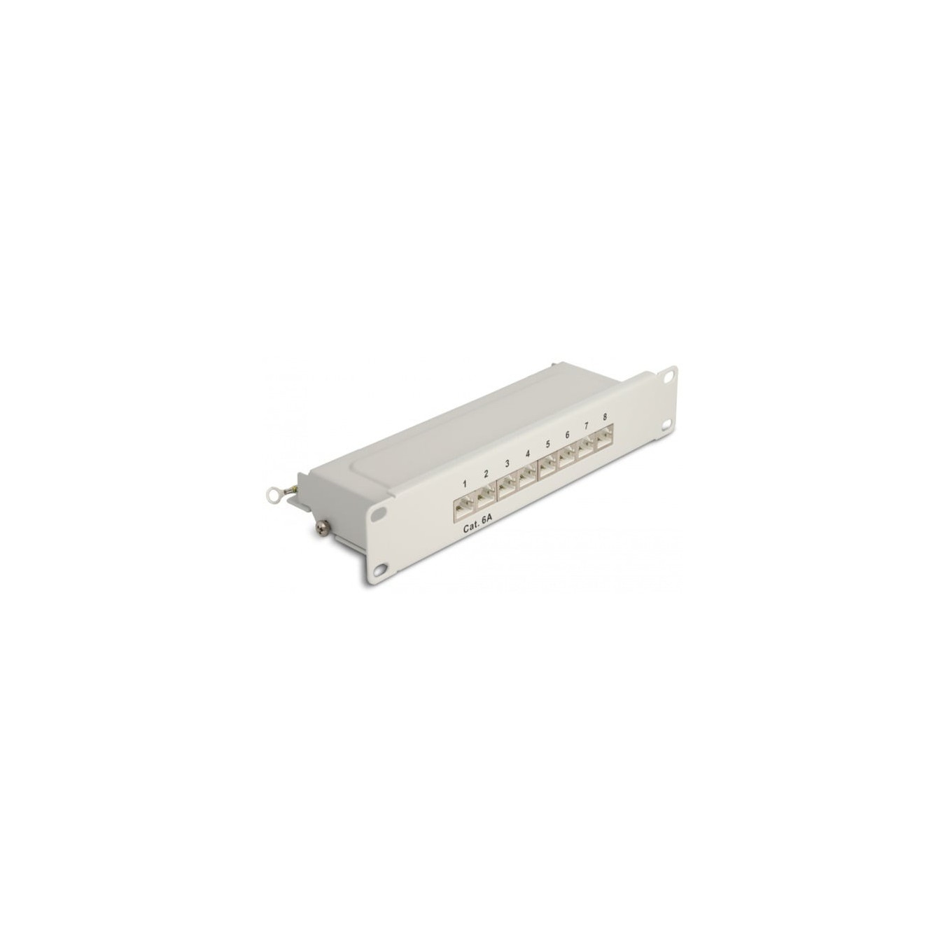 10' Patchpanel 8 Port Cat.6A — Buy in Cyprus with Fast Delivery
