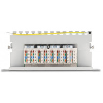 10' Patchpanel 8 Port Cat.6A — Buy in Cyprus with Fast Delivery