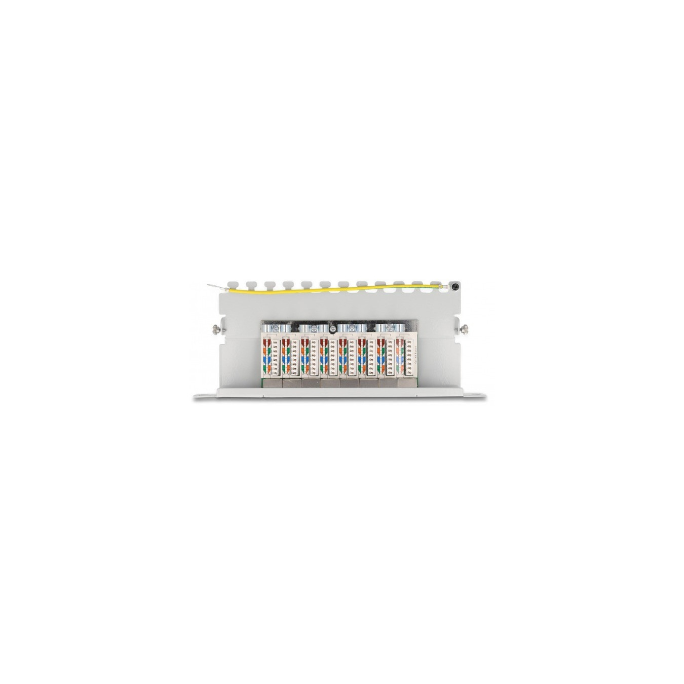 10' Patchpanel 8 Port Cat.6A — Buy in Cyprus with Fast Delivery