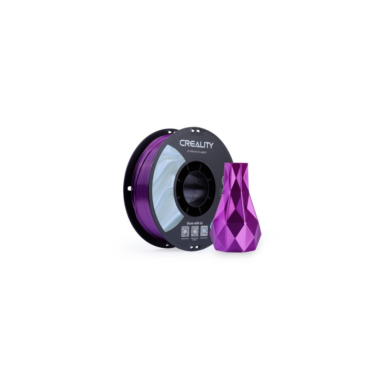 CR-Silk PLA Filament Lila, 3D-Filament — Buy in Cyprus with Fast Delivery