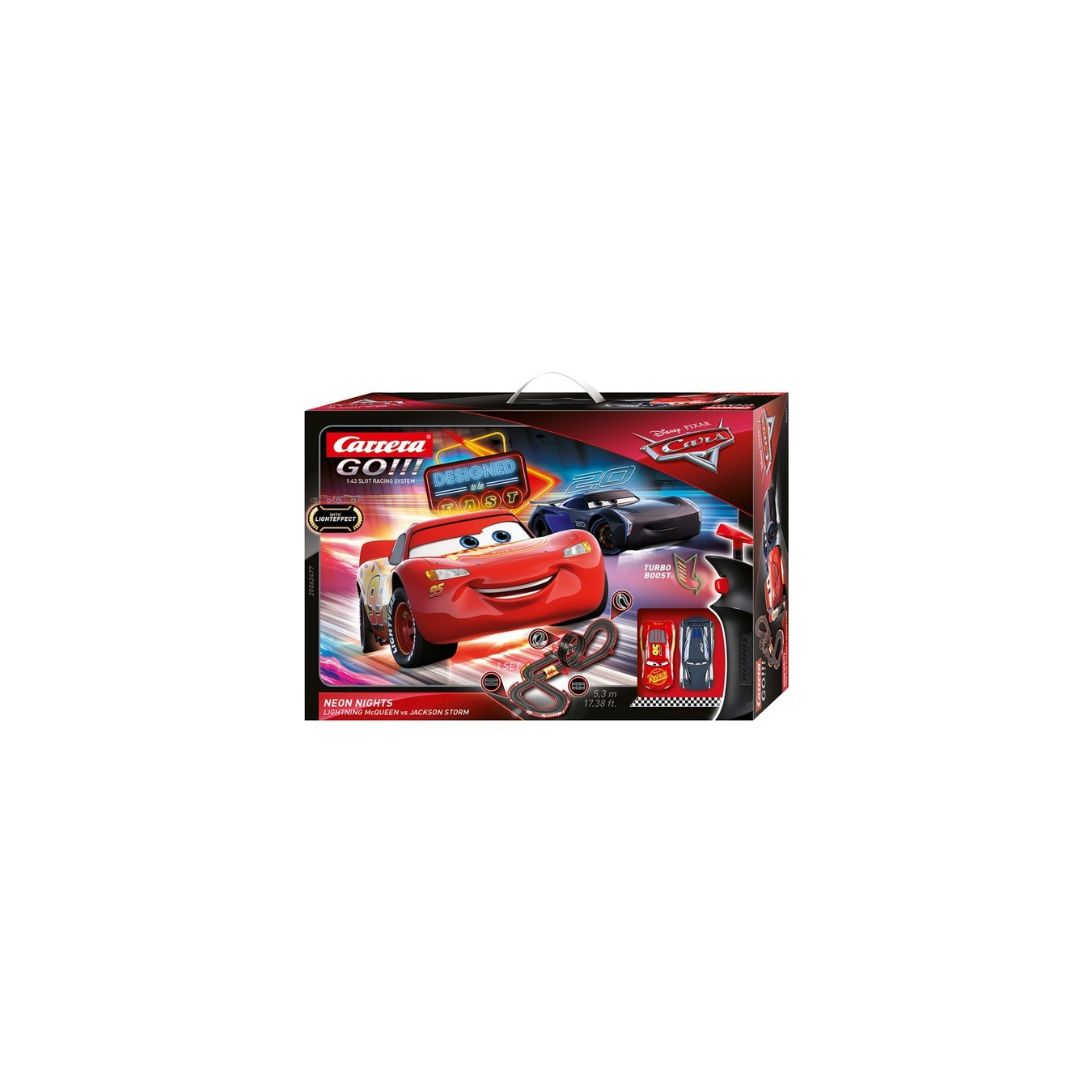 GO!!! Disney Pixar Cars - Neon Nights, Rennbahn — Buy in Cyprus with Fast Delivery