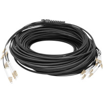 Fiber optic universal breakout cable, duplex, LC UPC connector, multimode OM4 — Buy in Cyprus with Fast Delivery