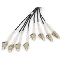 Fiber optic universal breakout cable, duplex, LC UPC connector, multimode OM4 — Buy in Cyprus with Fast Delivery