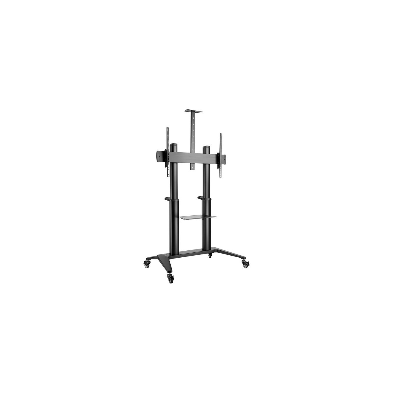 TV presentation trolley DA-90452 with shelves, holder — Buy in Cyprus with Fast Delivery