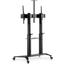 TV presentation trolley DA-90452 with shelves, holder — Buy in Cyprus with Fast Delivery