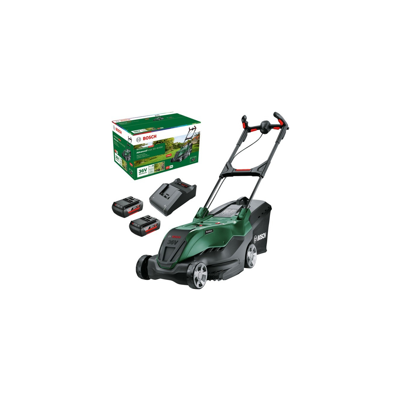 Cordless lawnmower AdvancedRotak 36V-40-650, 36Volt — Buy in Cyprus with Fast Delivery