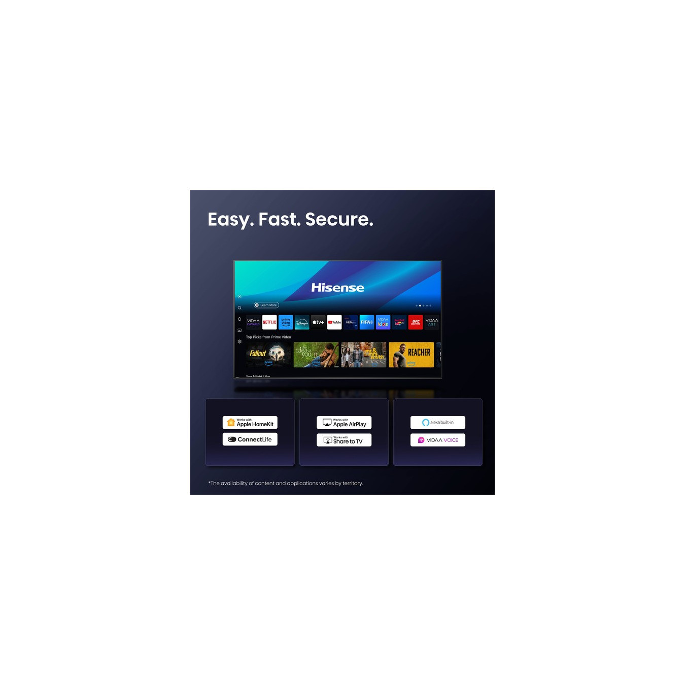 43E77Q Pro, QLED TV — Buy in Cyprus with Fast Delivery