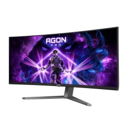Buy AOC AGON PRO AG346UCD - 34" QD-OLED Curved UWQHD Monitor, 3440x1440, 175Hz, ... in Cyprus, Nicosia, Limassol, Larnaka, Pafos