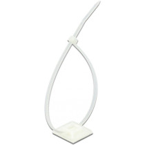 Mounting base 25 x 25mm with cable tie L 300 x W 4.8mm — Buy in Cyprus with Fast Delivery