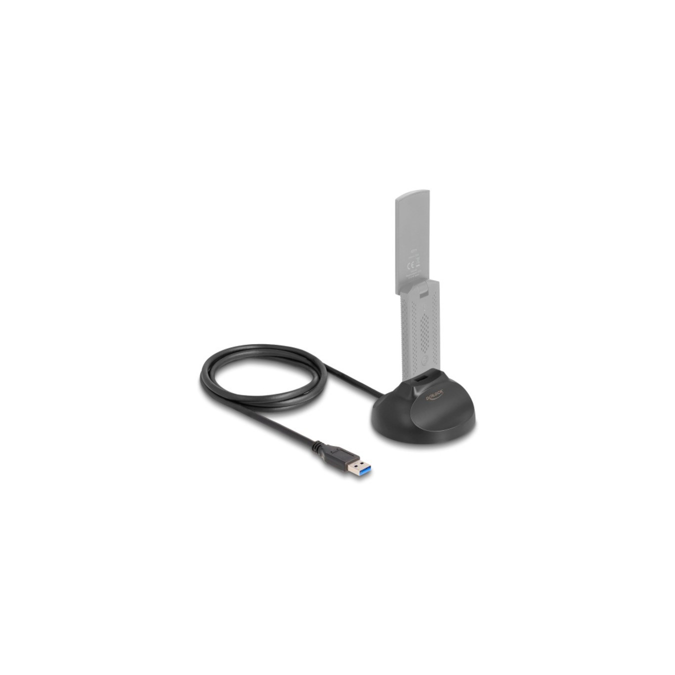 Magnetic stand USB-A 5 Gbps docking cable — Buy in Cyprus with Fast Delivery