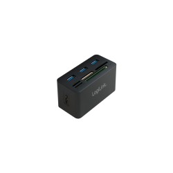 Buy LogiLink USB 3.0 Hub with All-in-One Card Reader - CR0042 - 4x USB-A (3x USB... in Cyprus, Nicosia, Limassol, Larnaka, Pafos