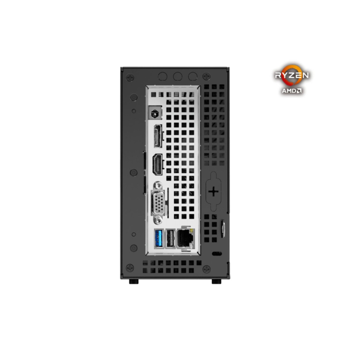 ASRock DeskMini X300 - Barebone Mini PC - Black, Socket AM4, DDR4 SO-DIMM up to 64GB — Buy in Cyprus with Fast Delivery
