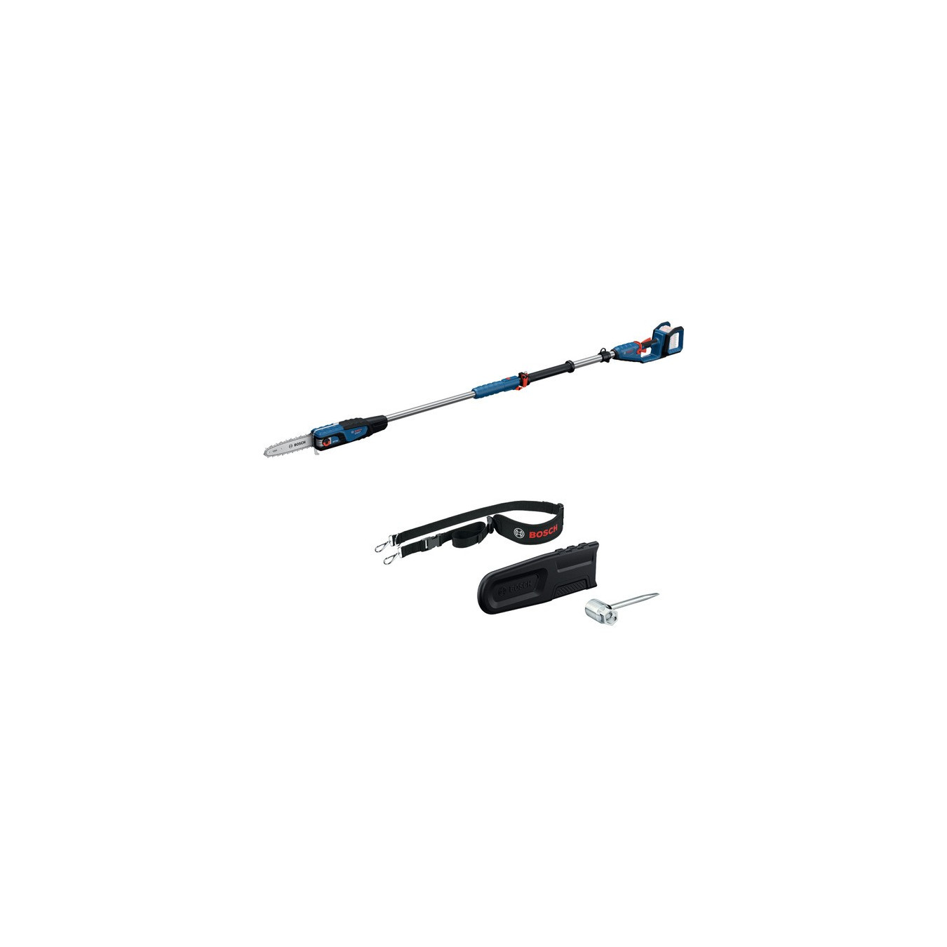 Cordless telescopic pruner GKE 18V-25 TP Professional solo, chainsaw — Buy in Cyprus with Fast Delivery