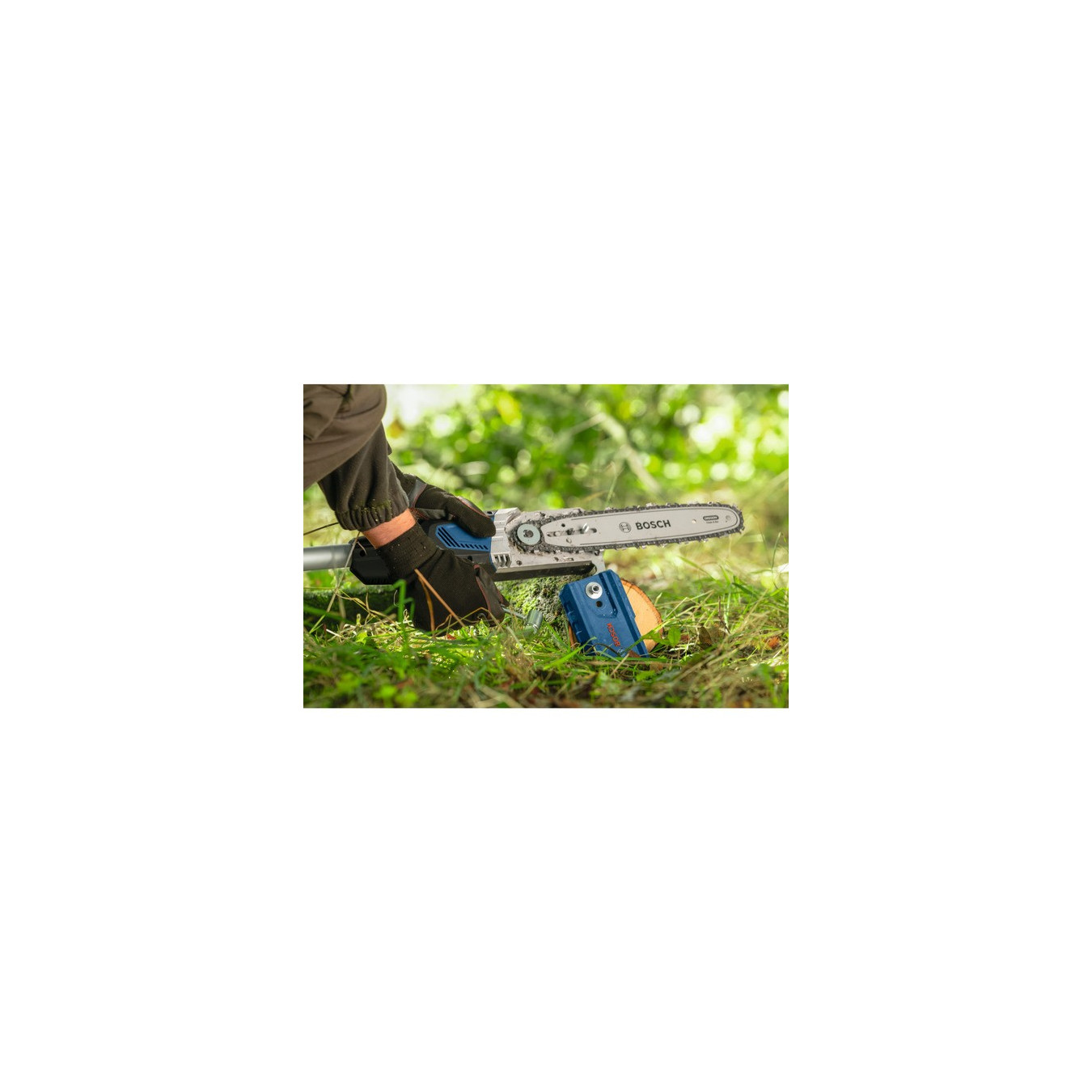 Cordless telescopic pruner GKE 18V-25 TP Professional solo, chainsaw — Buy in Cyprus with Fast Delivery