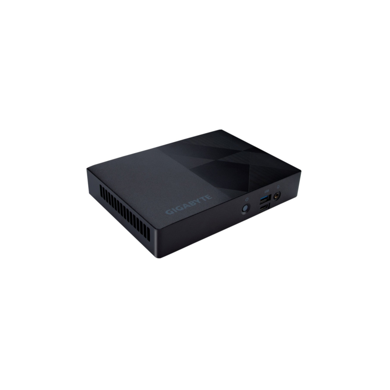 Gigabyte BRIX Barebone - GB-BNIP-N200 - Compact Black Mini PC, Barebone, Intel Core i3 N-series (Alder Lake-N)