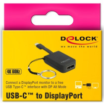 USB adapter, USB-C male to DisplayPort 4K female — Buy in Cyprus with Fast Delivery