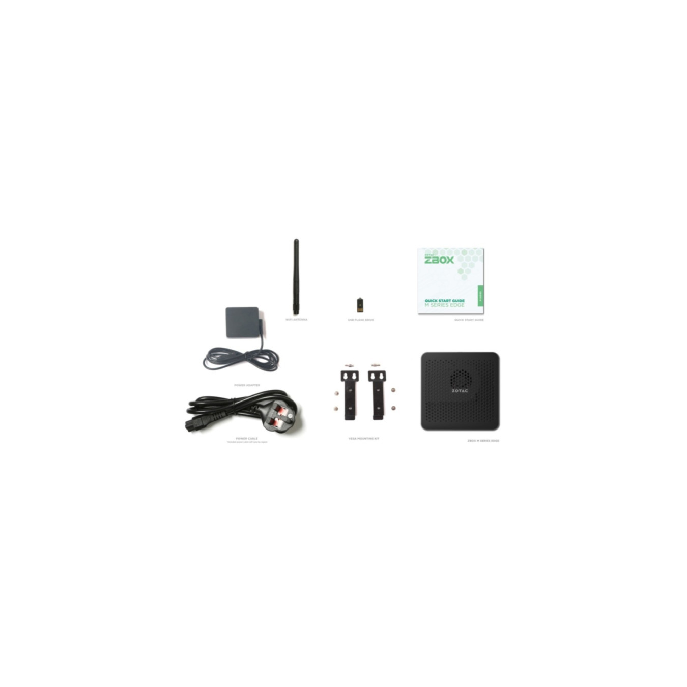 ZOTAC ZBOX edge MI668-BE - Barebone Mini PC - Intel Core i5, Ultra-thin 28mm — Buy in Cyprus with Fast Delivery