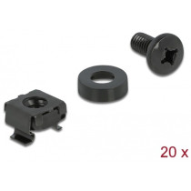 Fastening set for network cabinet, 20 pieces, screw — Buy in Cyprus with Fast Delivery