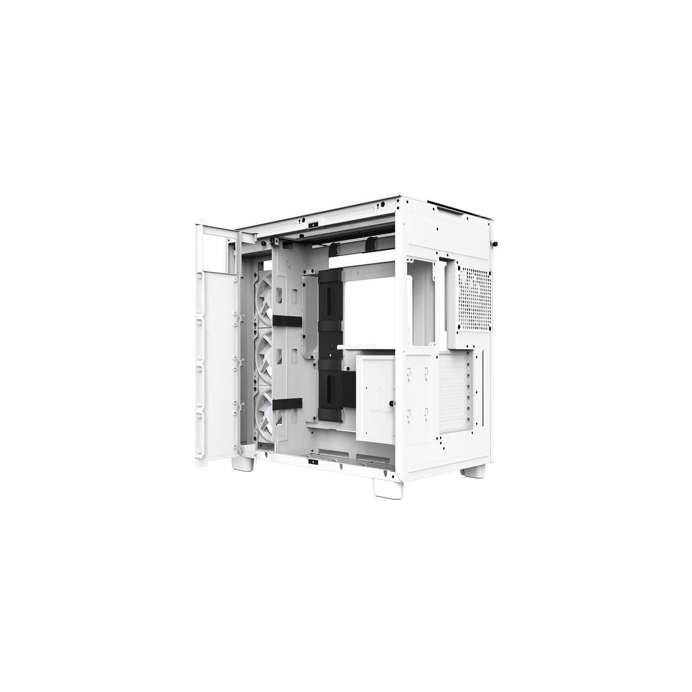 H9 Elite All White, tower case — Buy in Cyprus with Fast Delivery