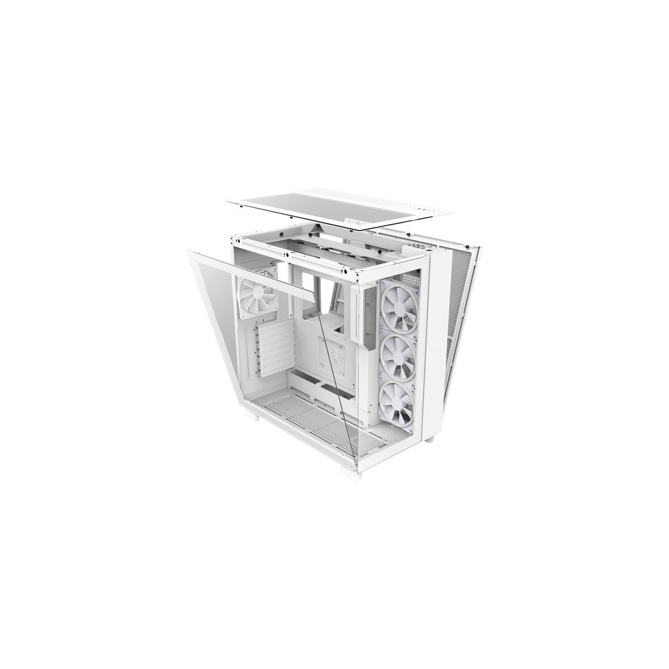 H9 Elite All White, tower case — Buy in Cyprus with Fast Delivery