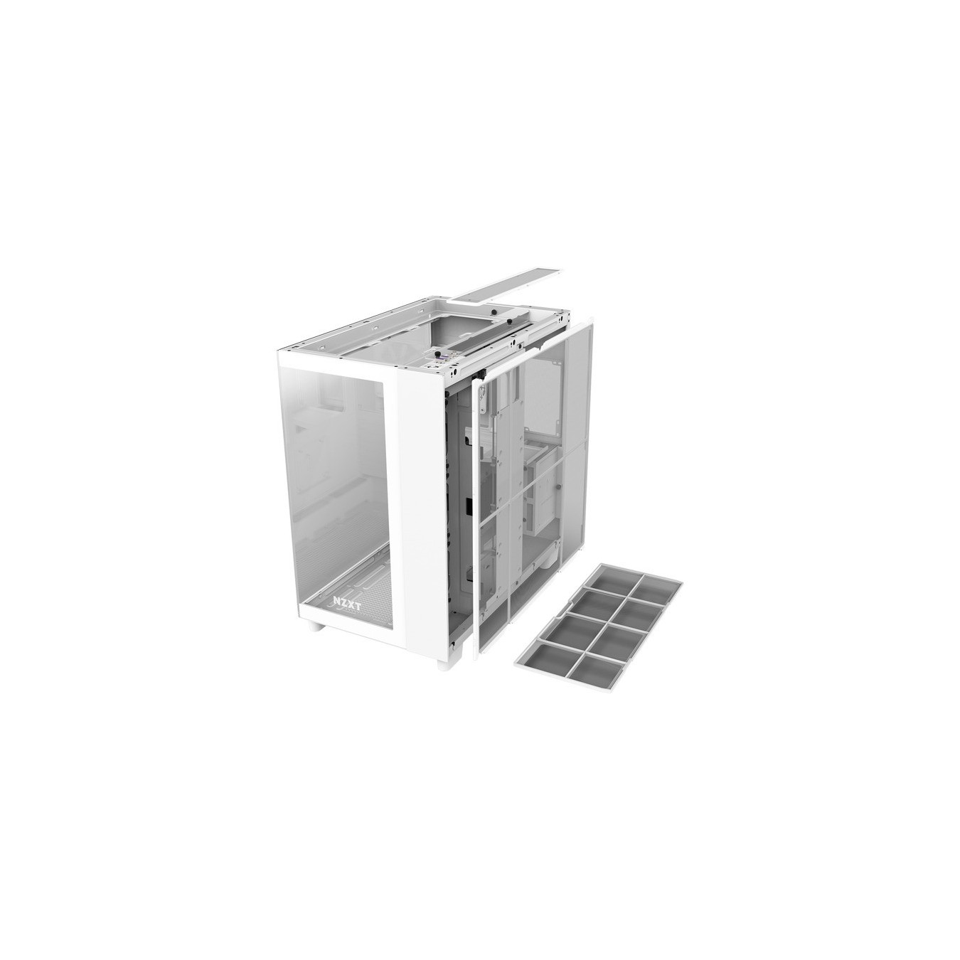 H9 Elite All White, tower case — Buy in Cyprus with Fast Delivery