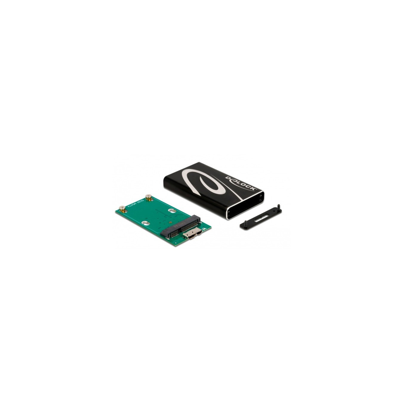 External enclosure SuperSpeed USB for mSATA SSD, drive enclosure — Buy in Cyprus with Fast Delivery