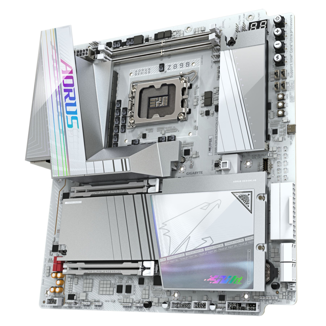 GIGABYTE GA-Z890 A Tachyon ICE (LGA1851) - E-ATX, DDR5, 2x DIMM, 128GB Max — Buy in Cyprus with Fast Delivery