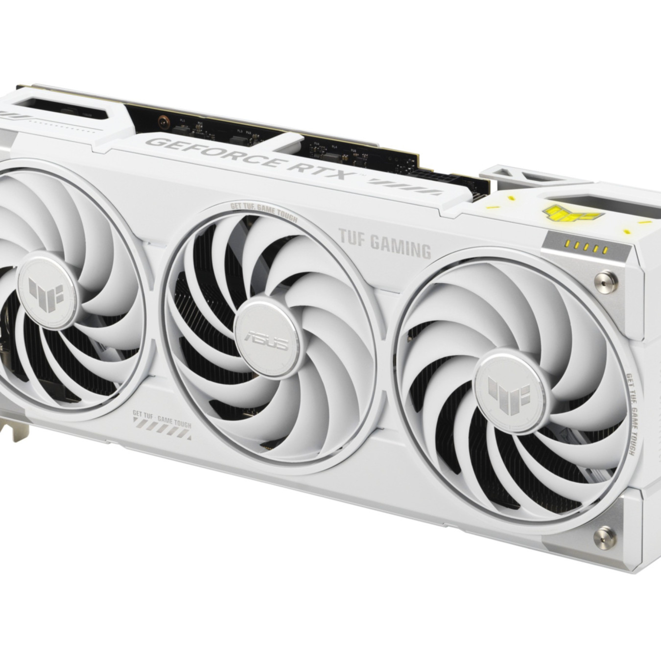 ASUS TUF Gaming GeForce RTX 5070 Ti White OC - 16GB BTF, GC-HPWR (12VHPWR) — Buy in Cyprus with Fast Delivery