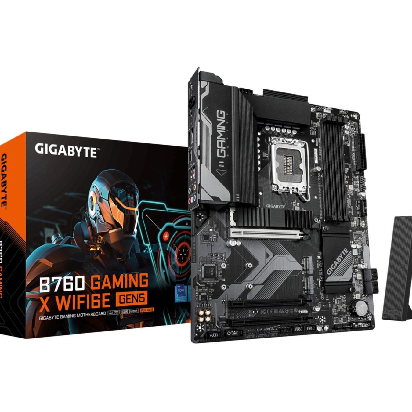 GIGABYTE GA-B760 G X WF6E GEN5 - LGA1700 ATX DDR5 Motherboard, 4x DIMM, 256GB Max — Buy in Cyprus with Fast Delivery